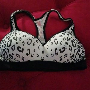 Pink victorias secret yoga bra